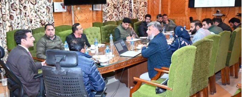 سیکرٹری نے دیہی ترقی و پنچایتی راج کی کارکردگی کا جائزہ لیا