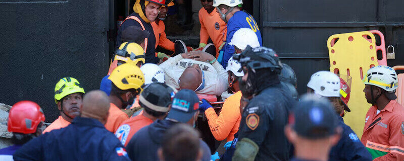 ڈومینیکن ریپبلک میں نائٹ کلب کی چھت گرنے سے 27 افراد ہلاک، 134 زخمی