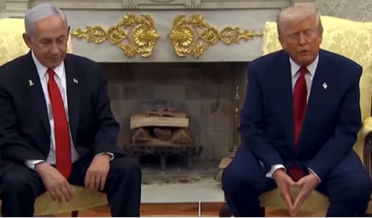 مسلم ممالک فلسطینیوں کو بسا لیں تو غزہ کا مسئلہ حل ہو سکتا ہے: ٹرمپ