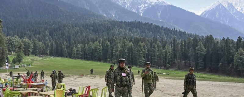 پہلگام حملے کے تناظر میں بڑے پیمانے پر کارروائی شروع