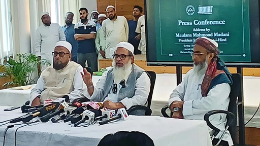 وقف قانون سیاست کا ہتھیار، مسلمانوں کے لیے موزوں نہیں:مولانا محمود مدنی