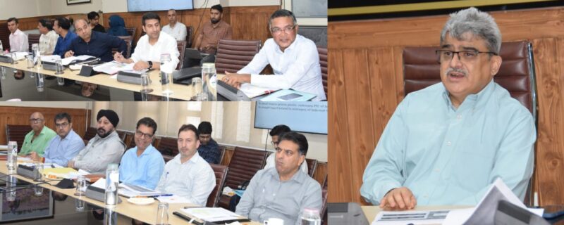 چیف سیکرٹری نے ایس ایل ایس سی میٹنگ کی صدارت کی