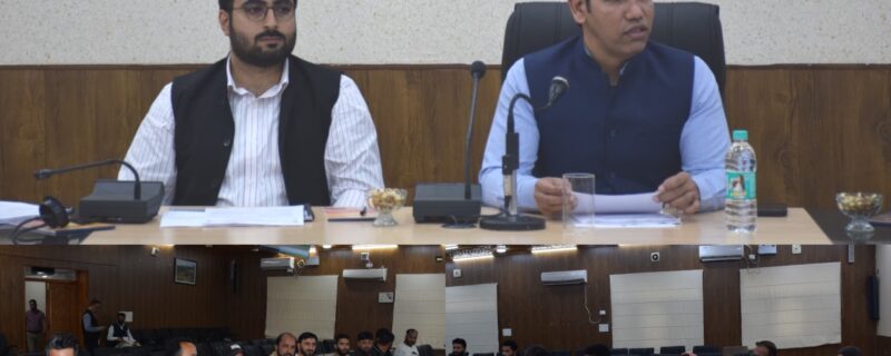 صوبائی کمشنر کشمیر نے اسمبلی حلقہ بڈگام کیلئے سپیشل سمر ی رویژن کی پیش رفت کا جائزہ لیا