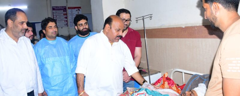 نائب وزیر اعلیٰ نے سرحدی صورتحال کا جائیزہ لیا