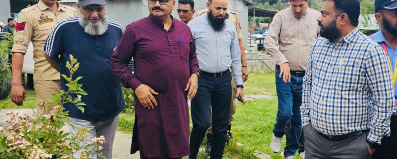 وزیر برائے جل شکتی نے بفلیاز میں پرنائی ہائیڈرو پاور پروجیکٹ کا معائینہ کیا