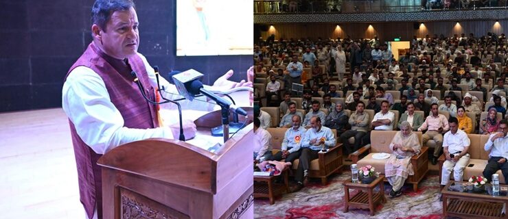 جاوید احمد ڈار نے سکاسٹ کشمیر میں ’’وِکست کرشی سنکلپ ابھیان‘‘ کا آغاز کیا