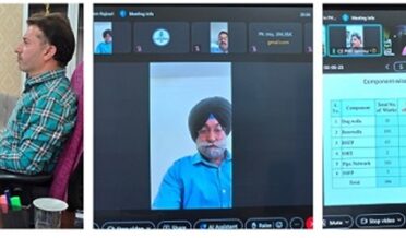 مشن ڈائریکٹر جل جیون مشن نے راجوری ضلع میں واٹر سپلائی سکیموں کی پیش رفت کا جائزہ لیا