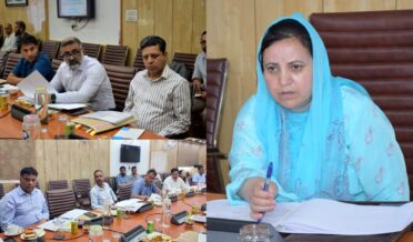 سکینہ اِیتو نے جموںوکشمیر ایس سی ایس ٹی بی سی ڈیولپمنٹ کارپوریشن کے 45ویں بورڈ آف ڈائریکٹرز میٹنگ کی صدارت کی