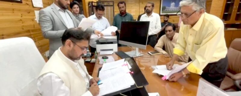 وفود کی ستیش شرما سے ملاقات ، عوامی فلاح و بہبود سے وابستگی کااعادہ کیا