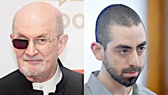 ملعون سلمان رشدی پر حملہ آور کو 25سال سزائے قید