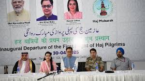 دہلی سے حج پروازوں کا آغاز، مرکزی وزیر کرن رجیجو نے حجاج کرام کو کیا رخصت