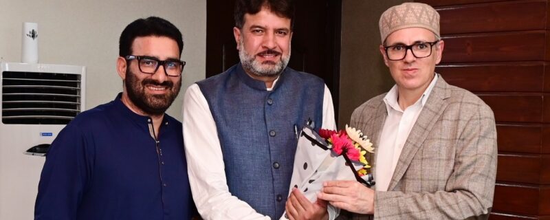 رُکن اسمبلی کرناہ نے وزیر اعلیٰ سے ملاقات کی اور سادھنا ٹنل کی منظوری پر شکریہ اَدا کیا