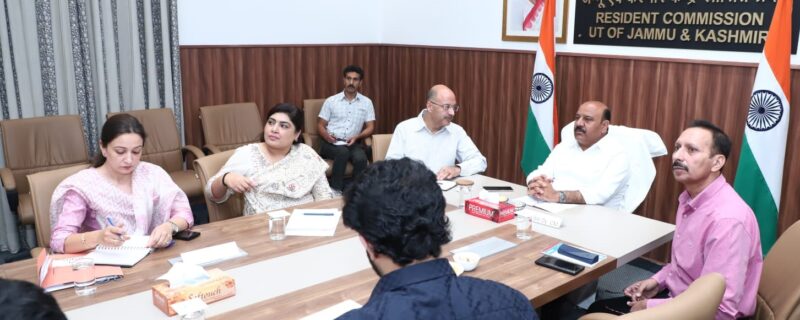 نائب وزیر اعلیٰ نے نئی دہلی میں جموںوکشمیر ریذیڈنٹ کمیشن ترقیاتی کاموں کی پیش رفت کا جائزہ لیا