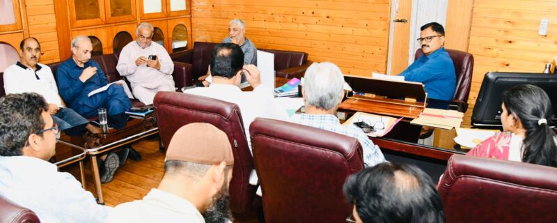 رانا نے جے جے ایم پر پیش رفت کا جائیزہ لیا