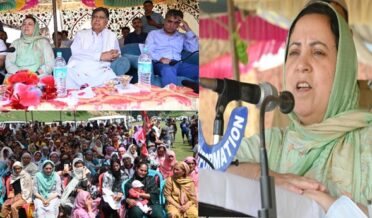 سکینہ ایتو نے پنچھن پتھری کلگام میں عوامی دربار منعقد کیا