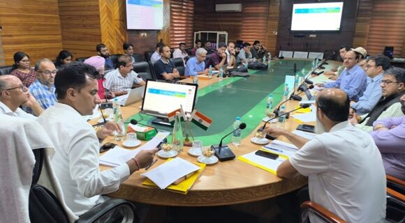 سیکرٹری زراعت نے جموں وکشمیرمیں ’جامع زرعی ترقیاتی پروگرام ( ایچ اے ڈِی پی)‘ پروجیکٹوں کی عمل آور ی کا جائزہ لیا