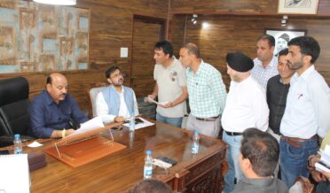 مختلف وفود نے نائب وزیر اعلیٰ سے ملاقات کی