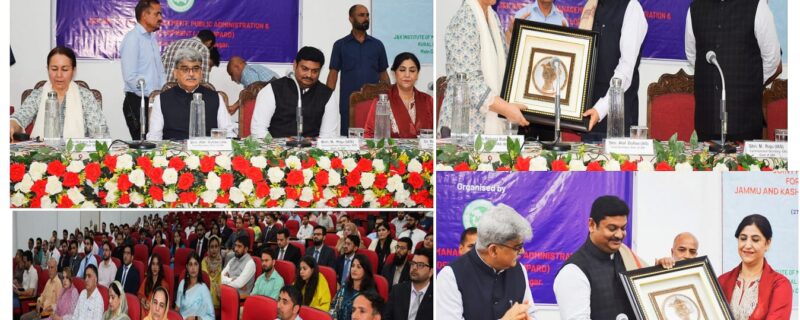 جے اینڈ کے امپارڈ میں مشترکہ فائونڈیشن ٹریننگ کورس کی اِختتامی تقریب منعقد