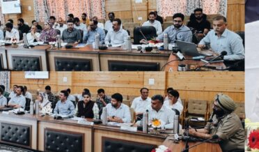 چیف سیکرٹری نے ضلع بانڈی پورہ میں ترقیاتی منظرنامے کا جائزہ لیا