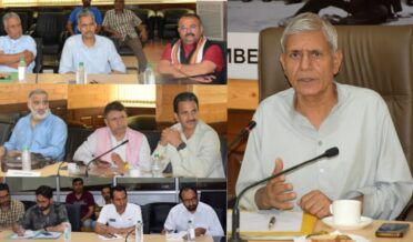 سری نگر میں پرولیج کمیٹی میٹنگ منعقد