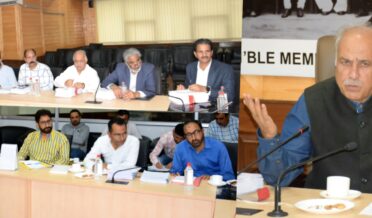 سبارڈنیٹ لیجسلیشن کمیٹی کی سری نگر میں میٹنگ منعقد