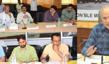 سبارڈنیٹ لیجسلیشن کمیٹی میٹنگ سری نگر میں منعقد