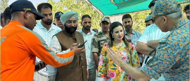 ڈِی ایم آر آر آر کی اننت ناگ اور کولگام میں گلیشیائی جھیل پھٹنے کے خطرے سے نمٹنے کیلئے مشقوں کا اِنعقاد