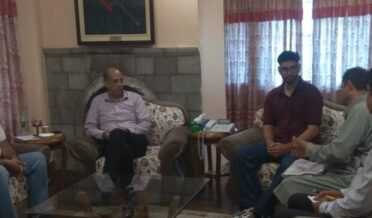 کشمیر ہول سیل مٹن ڈیلر یونین کا وفدوزیر اعلیٰ کے مشیر سے ملاقی