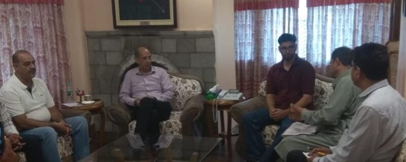 کشمیر ہول سیل مٹن ڈیلر یونین کا وفدوزیر اعلیٰ کے مشیر سے ملاقی