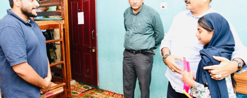 جاوید احمد رانا نے گجر بکروال ہوسٹلوں میں اَپ گریڈیشن کی ہدایت دی