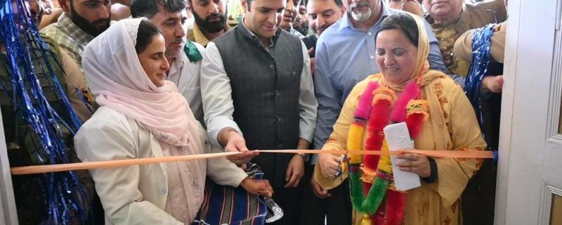 سکینہ اِیتو نے کھل کولگام میں این ٹی پی ایچ سی اور شیپ ایکسٹینشن سینٹر کا اِفتتاح کیا