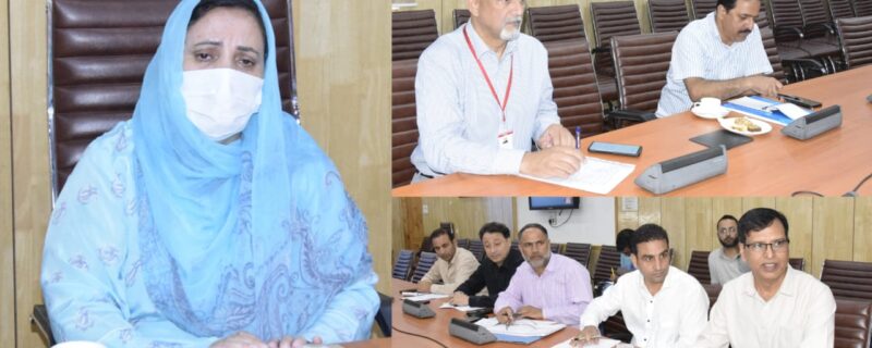 سکینہ اِیتو نے ڈِی ایچ پورہ حلقہ کے ترقیاتی منظرنامے کا جائزہ لیا