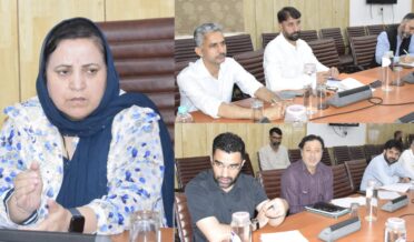 سکینہ اِیتو نے بدھل اور سرنکوٹ اسمبلی حلقوں میں صحت منظرنامے کا جائزہ لیا