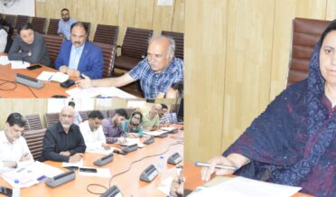 سکینہ اِیتو نے پانپور اسمبلی حلقے میں صحت سہولیات کا جا ئزہ لیا