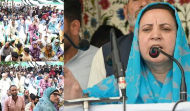 سکینہ اِیتو نے زنگل پورہ کولگام کا دورہ کر کے مقامی ترقیاتی مسائل کا جائزہ لیا