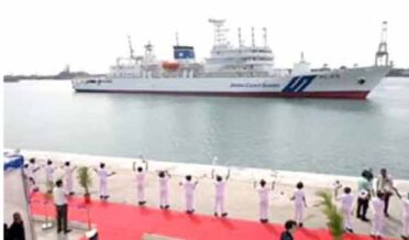 جاپانی کوسٹ گارڈ کا جہاز چنئی پہنچ گیا