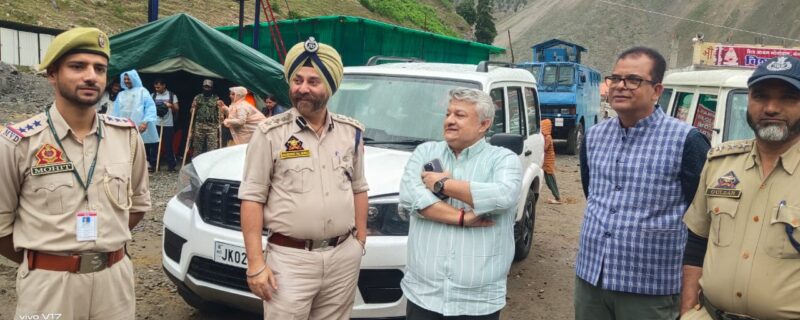 ٹرانسپورٹ کمشنر نے بال تل اور دومیل بیس کیمپ سونہ مرگ کا دورہ کر کے یاترا کے ٹرانسپورٹ اِنتظامات کا جائزہ لیا