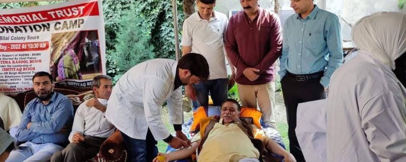 جی آر بیگ فاونڈیشن کی جانب سے کل اونتی پورہ میں منعقد ہوگا مفت میڈیکل کیمپ