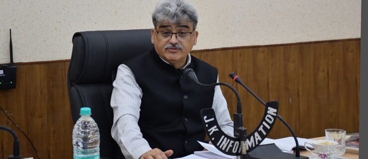 چیف سیکرٹری نے بڈگام میں ترقیاتی کاموں کا جائیزہ لیا