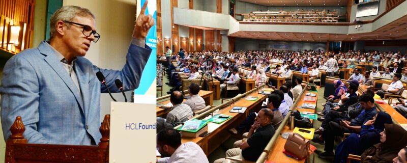 معیاری تعلیم فراہم کرنے کیلئے سرکاری اسکولوں کو ترقی دینے کی ضرورت ۔ عمر عبداللہ