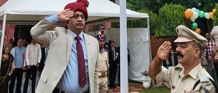 ہائی کورٹ جموں وِنگ میں 79 ویں یومِ آزادی کی پُروقار تقریب کا اِنعقاد