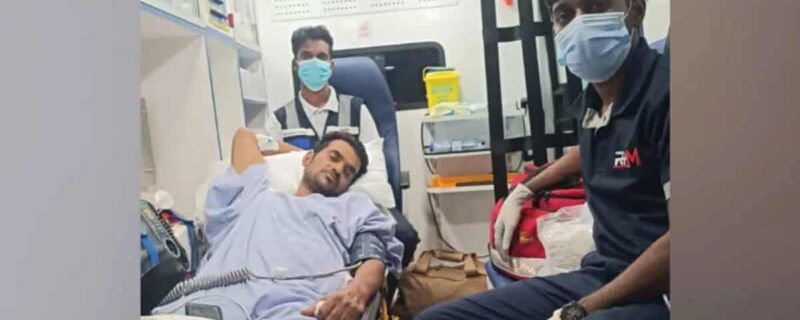 ہفتوں سے سعودی اسپتال میں زیر علاج شخص پہنچا حیدرآباد