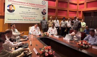 جموں وکشمیر میںہارٹی کلچر ٹریڈ اور مارکیٹ روابط کو فروغ دینے کیلئے ’ بائیر ۔ سیلر میٹ ‘ کا اِنعقاد