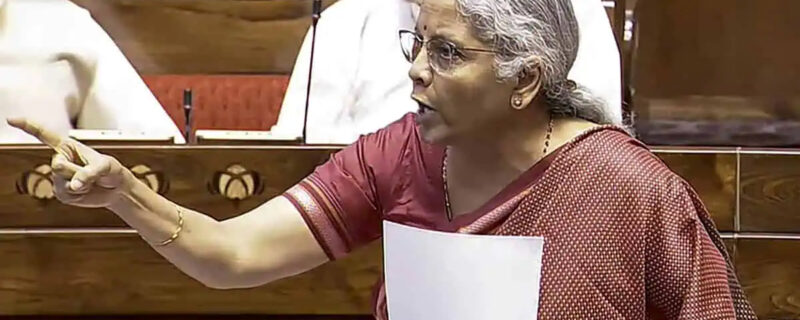 نرملا سیتا رمن نے نظر ثانی شدہ انکم ٹیکس بل 2025 کو پارلیمنٹ میں کیا پیش