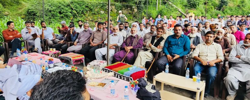 جاوید رانا نے چھنگن نبنی میں عوامی دربار منعقد کیاجاوید رانا نے چھنگن نبنی میں عوامی دربار منعقد کیا