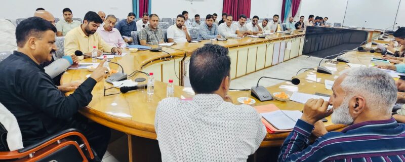 جاوید رانا نے مینڈھر میں ریلیف اور بحالی کے اَقدامات کا جائزہ لیا