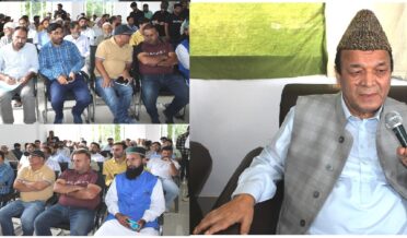 سپیکر قانون ساز اسمبلی نے پکھر پورہ کا دورہ کر کے زیارت گاہ کے سالانہ عرس کے اِنتظامات کاجائزہ لیا