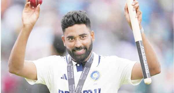 محمد سراج کا دھماکو مظاہرہ، اوول ٹسٹ میں انڈیا کی جیت، سیریز 2-2 پر ڈرا