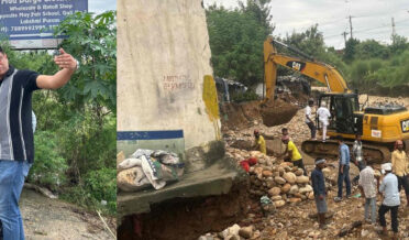 وائس چیئرمین جموں ڈیولپمنٹ اَتھارٹی نے سیلاب سے متاثرہ علاقوں کا معائینہ کیا