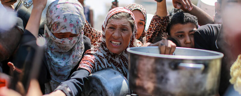 غزہ میں بھوک کی شدت سے مزید 10شہید